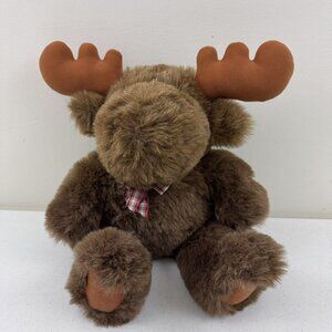 Stuffed Animal Plush Moose Vintage 1996 Platte River Trading Co.